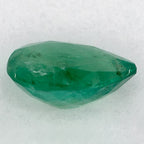0.93 Carat Pear Natural Green Emerald