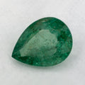 0.94 Carat Pear Natural Green Emerald