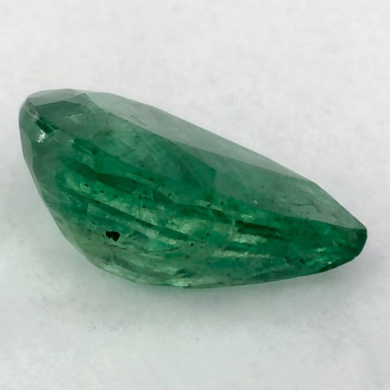 1.01 Carat Pear Natural Green Emerald
