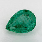 1.12 Carat Pear Natural Green Emerald