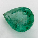 1.12 Carat Pear Natural Green Emerald