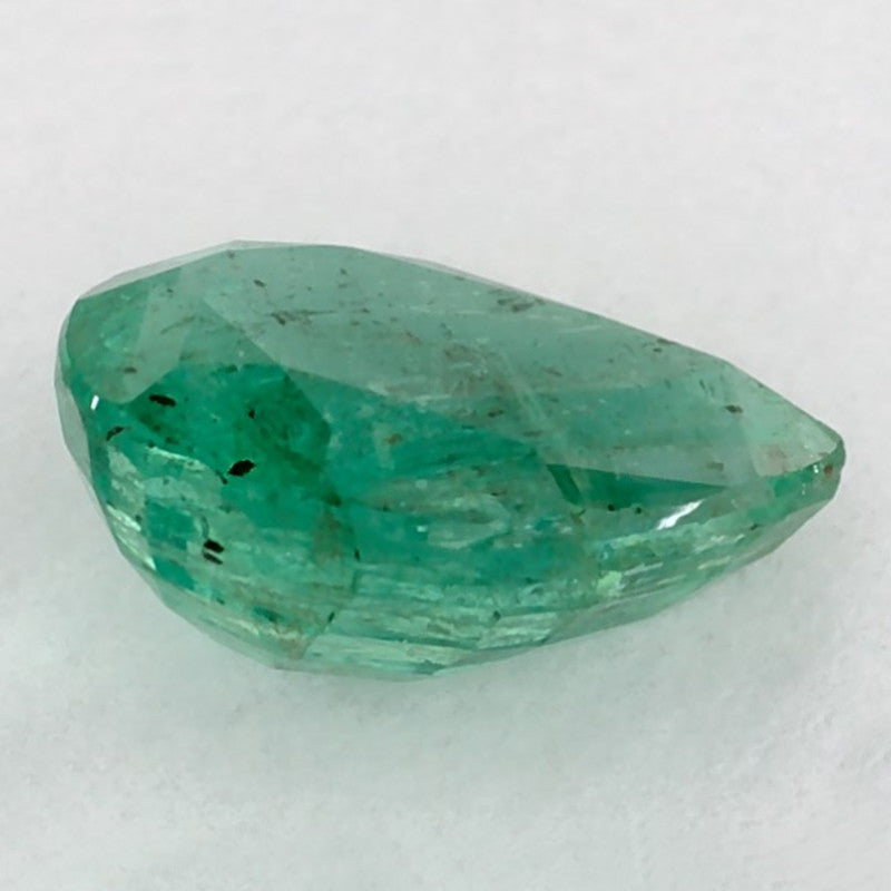 1.12 Carat Pear Natural Green Emerald