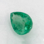 1.20 Carat Pear Natural Green Emerald