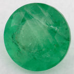 1.17 Carat Round Natural Green Emerald