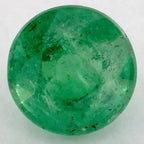 1.19 Carat Round Natural Green Emerald
