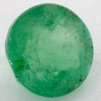 1.19 Carat Round Natural Green Emerald