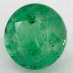 1.19 Carat Round Natural Green Emerald