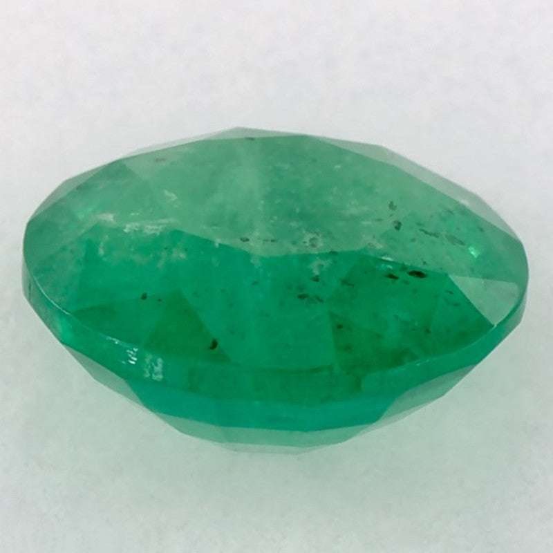 1.41 Carat Round Natural Green Emerald