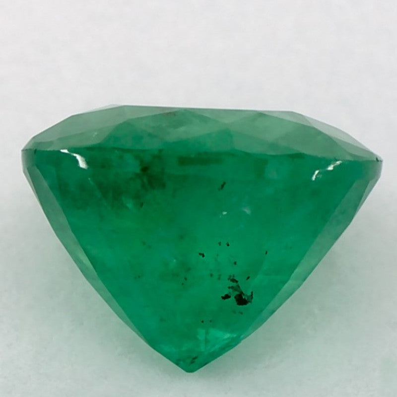 1.70 Carat Round Natural Green Emerald