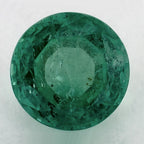 2.19 Carat Round Natural Green Emerald