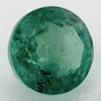 2.19 Carat Round Natural Green Emerald