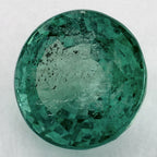 2.33 Carat Round Natural Green Emerald