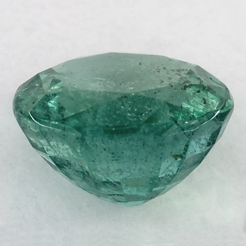 2.33 Carat Round Natural Green Emerald