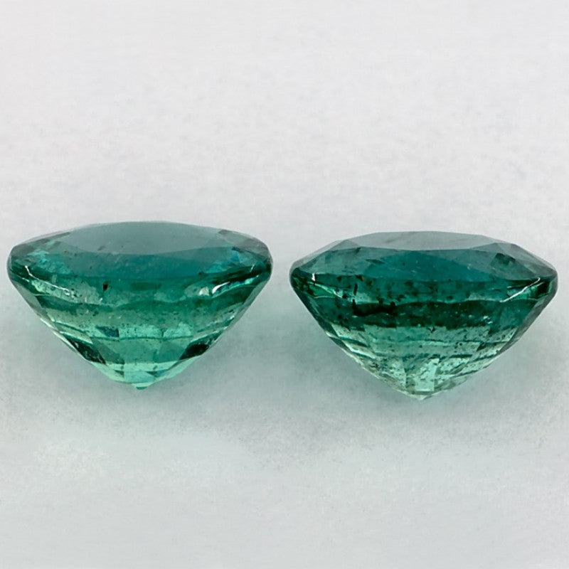 2.17 Carat Round Natural Green Emerald