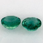 2.55 Carat Round Natural Green Emerald