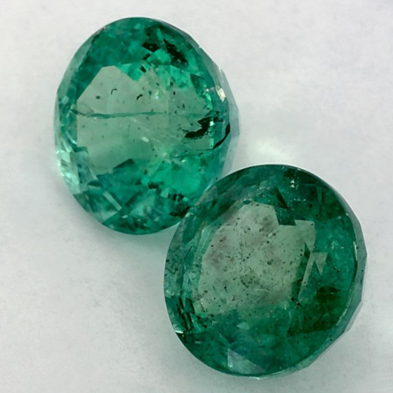 3.47 Carat Round Natural Green Emerald