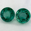 4.29 Carat Round Natural Green Emerald