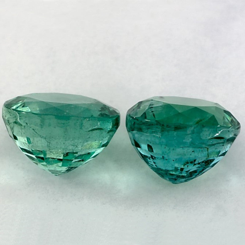 4.29 Carat Round Natural Green Emerald