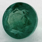 2.64 Carat Round Natural Green Emerald
