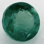 2.64 Carat Round Natural Green Emerald