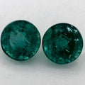 2.89 Carat Round Natural Green Emerald