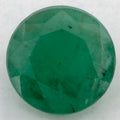 1.16 Carat Round Natural Green Emerald