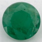 1.16 Carat Round Natural Green Emerald