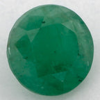 1.16 Carat Round Natural Green Emerald