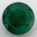 1.17 Carat Round Natural Green Emerald