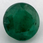 1.17 Carat Round Natural Green Emerald