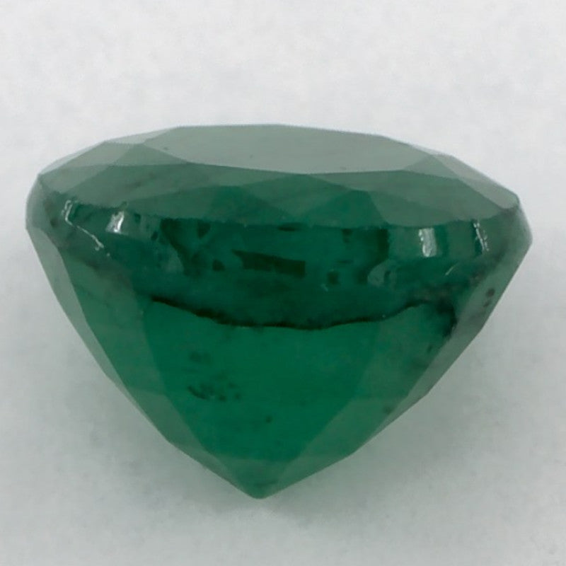 1.17 Carat Round Natural Green Emerald