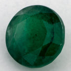 1.17 Carat Round Natural Green Emerald