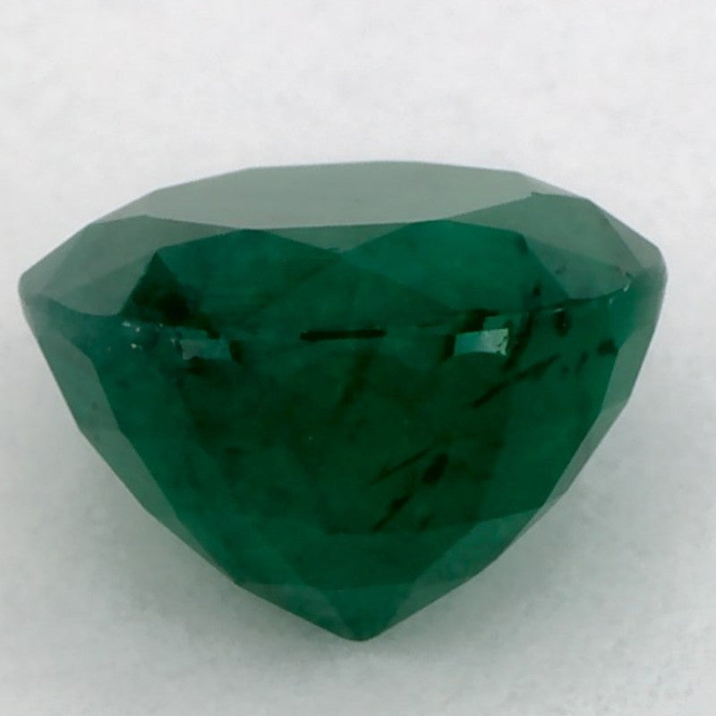 1.39 Carat Round Natural Green Emerald