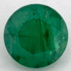 1.72 Carat Round Natural Green Emerald