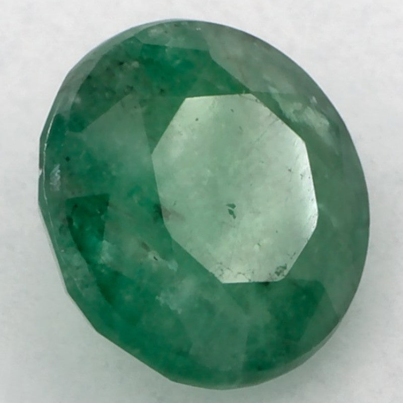 1.05 Carat Round Natural Green Emerald