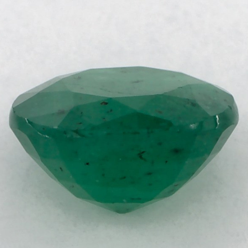 1.07 Carat Round Natural Green Emerald