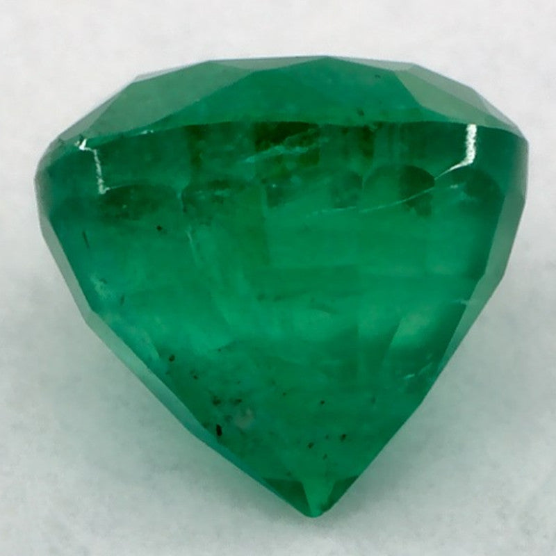 0.81 Carat Round Natural Green Emerald