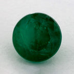 1.61 Carat Round Natural Green Emerald