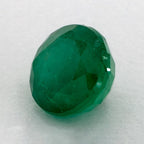 1.61 Carat Round Natural Green Emerald
