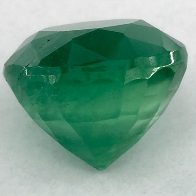 1.66 Carat Round Natural Green Emerald