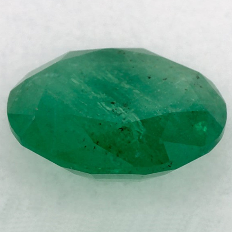 1.69 Carat Round Natural Green Emerald