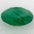 1.69 Carat Round Natural Green Emerald