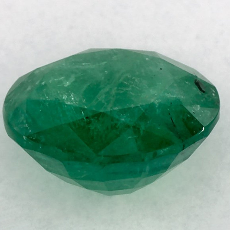 1.92 Carat Round Natural Green Emerald