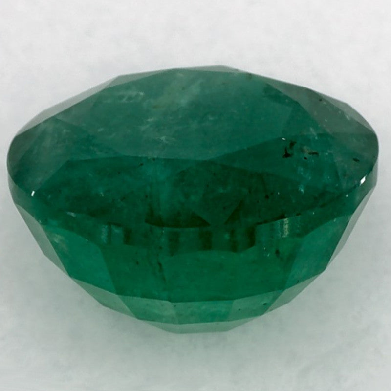 2.18 Carat Round Natural Green Emerald