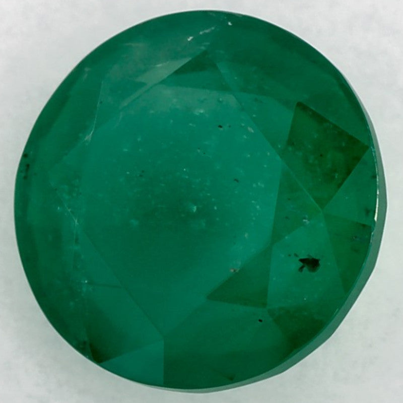 2.27 Carat Round Natural Green Emerald