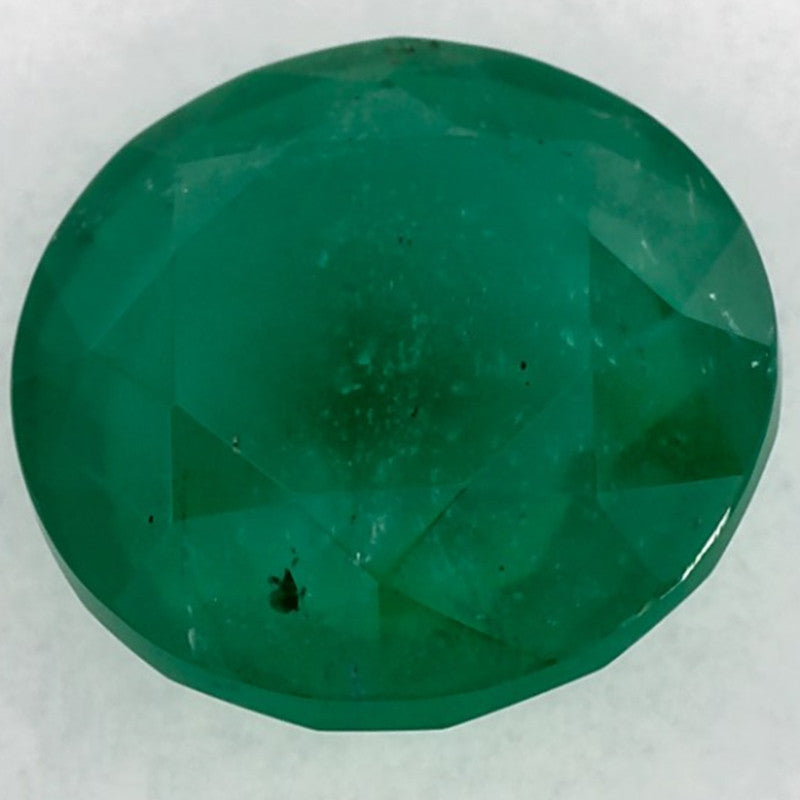 2.27 Carat Round Natural Green Emerald