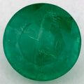 2.40 Carat Round Natural Green Emerald