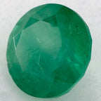 2.40 Carat Round Natural Green Emerald
