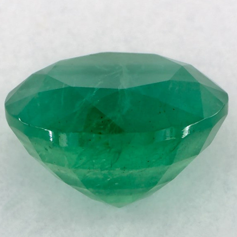 2.40 Carat Round Natural Green Emerald