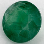 4.44 Carat Round Natural Green Emerald